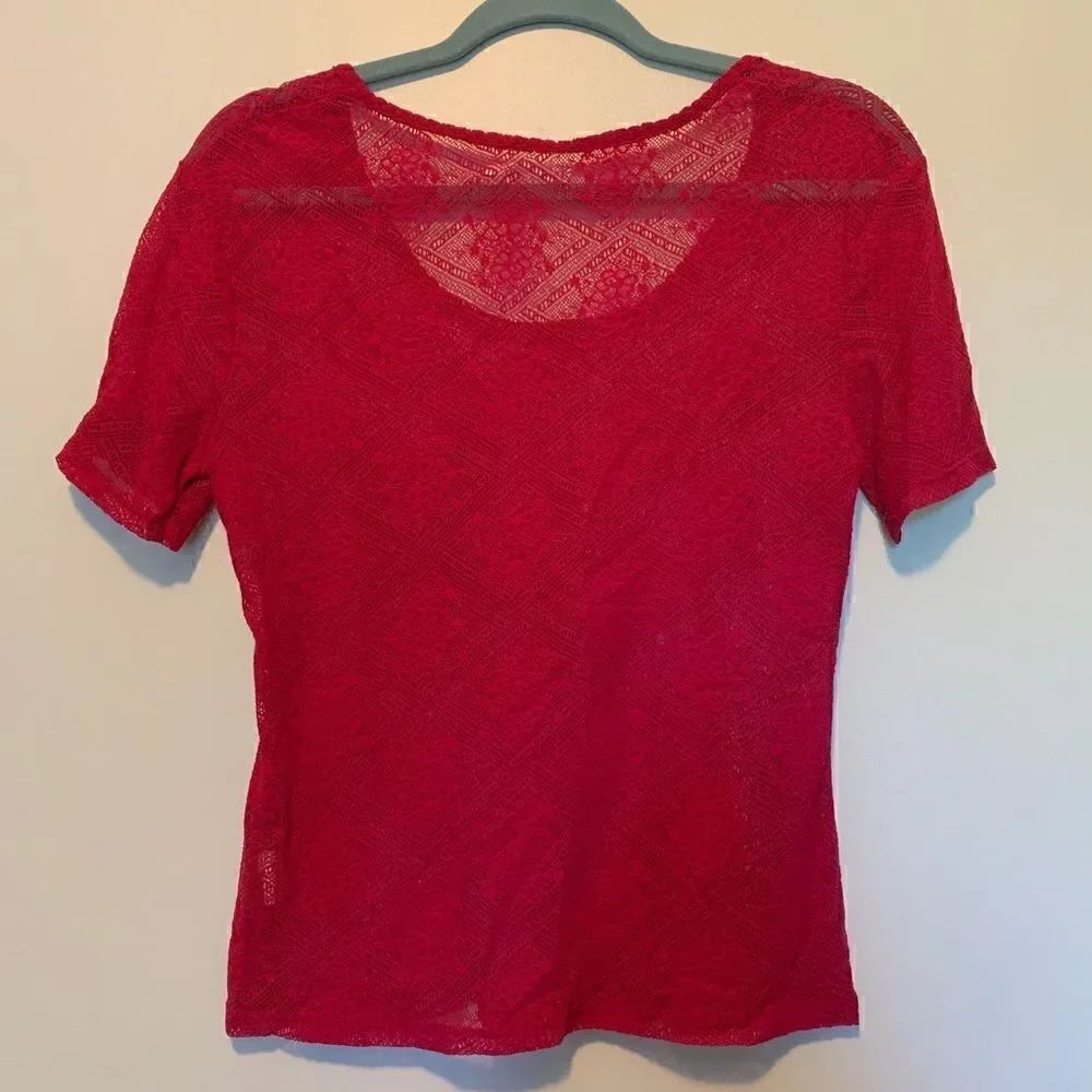 Kimchi Blue Lace Patterned Shirt - Picture 3 of 4